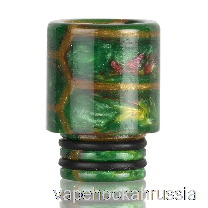 Vape Russia 510 высокий дрип-тип из змеиной кожи, зеленый